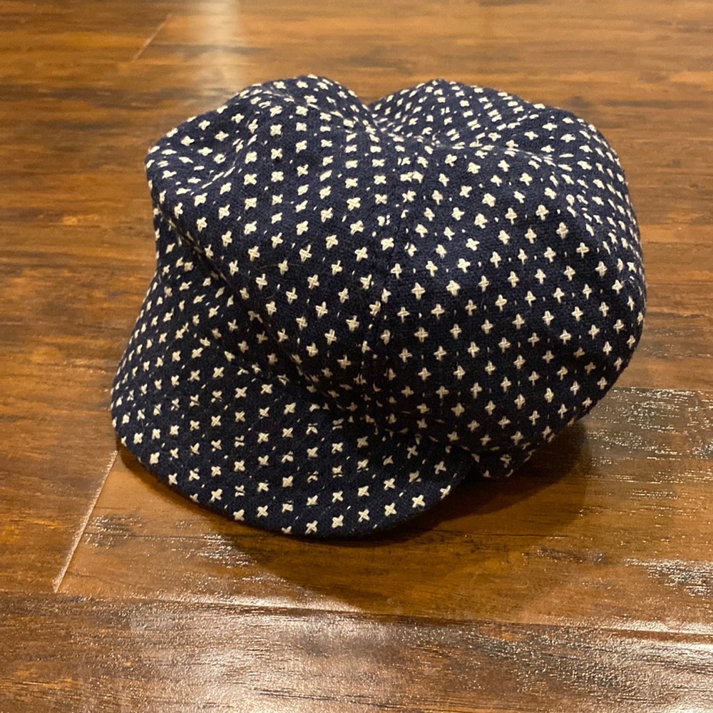 Paul Frank Navy and White Patterned Hat